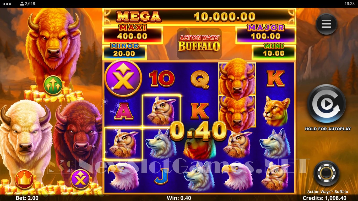 Action Ways Buffalo Slot Demo Image