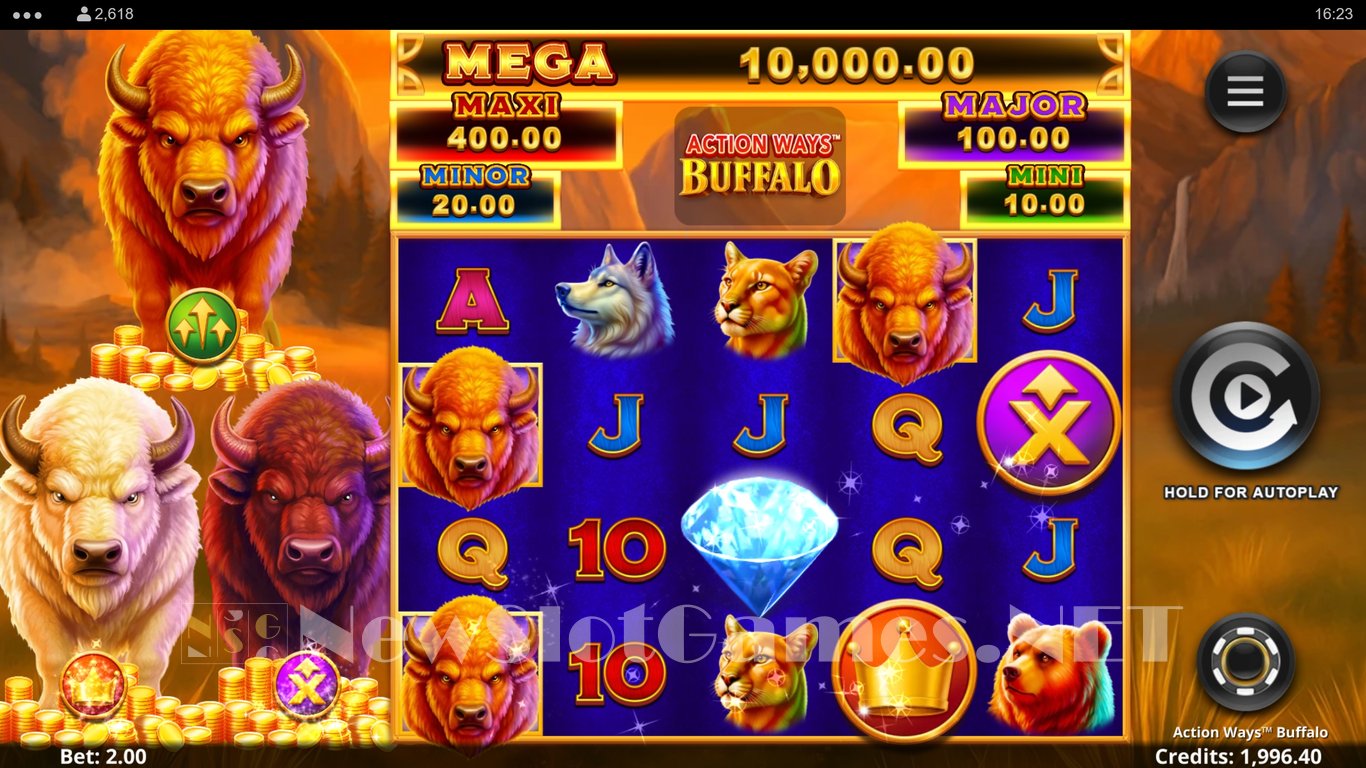 Action Ways Buffalo Slot Slot Image in Demo - pic. 2