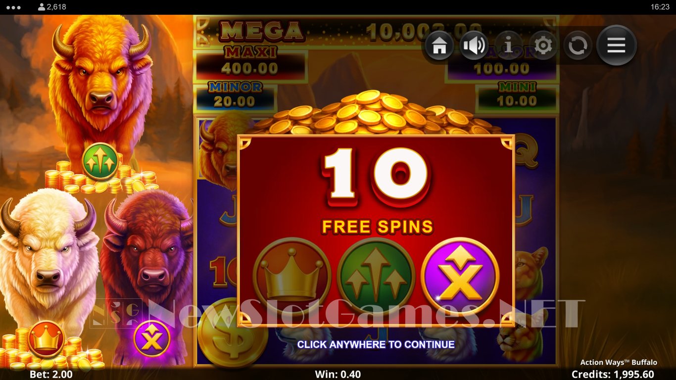 Action Ways Buffalo Slot Slot Image in Demo - pic. 4