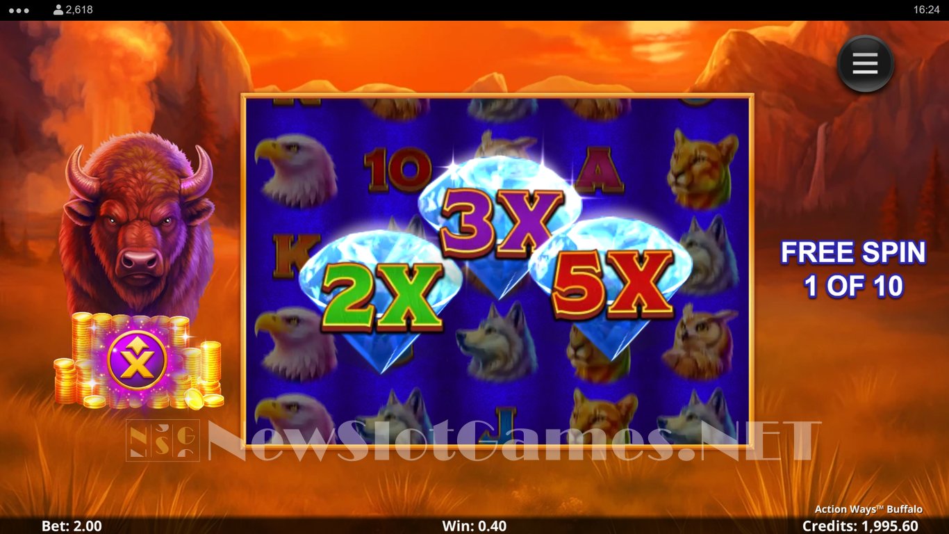 Action Ways Buffalo Slot Slot Image in Demo - pic. 5