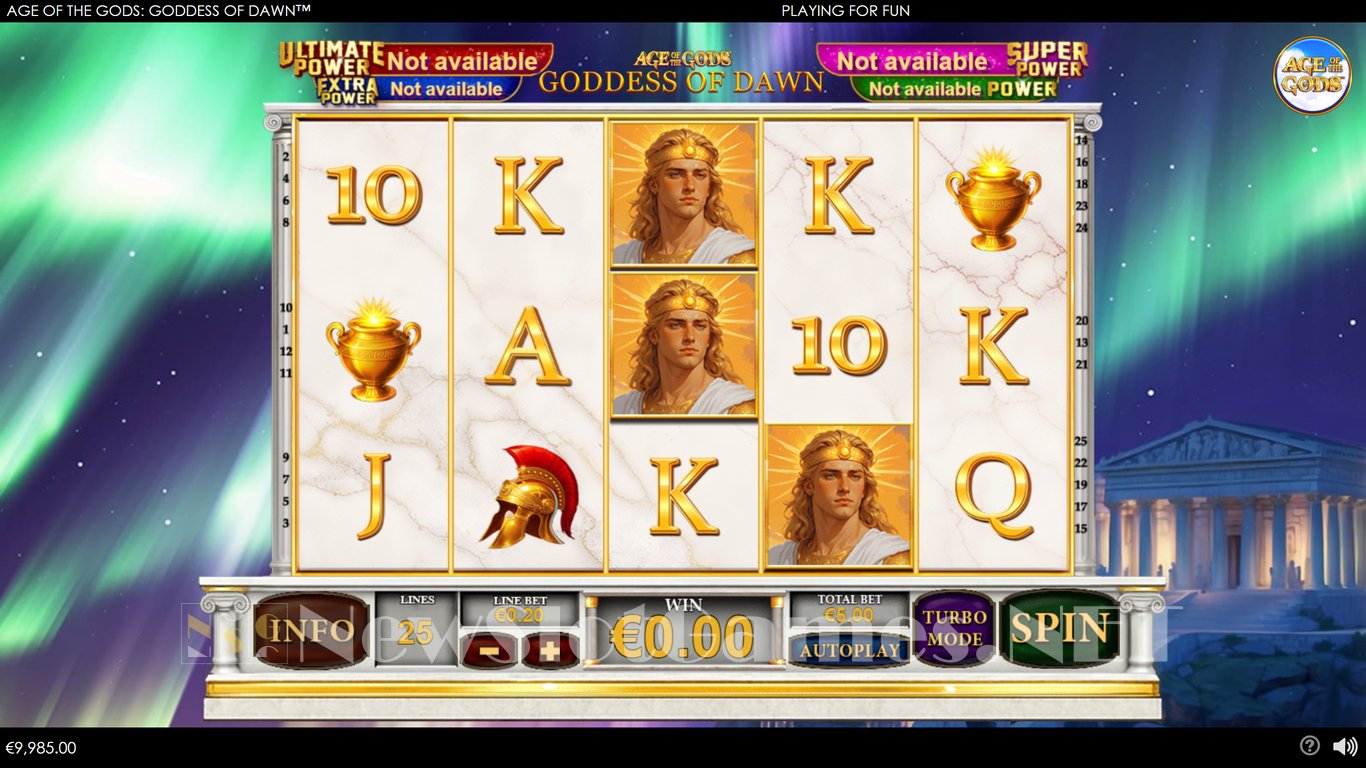 Age Of The Gods Goddess of Dawn Slot Slot Image in Demo - pic. 2