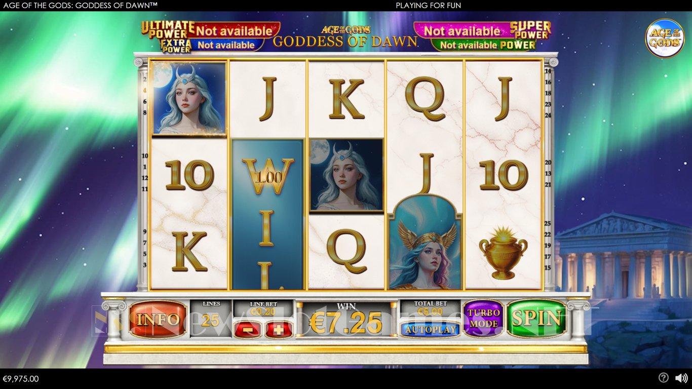 Age Of The Gods Goddess of Dawn Slot Slot Image in Demo - pic. 3
