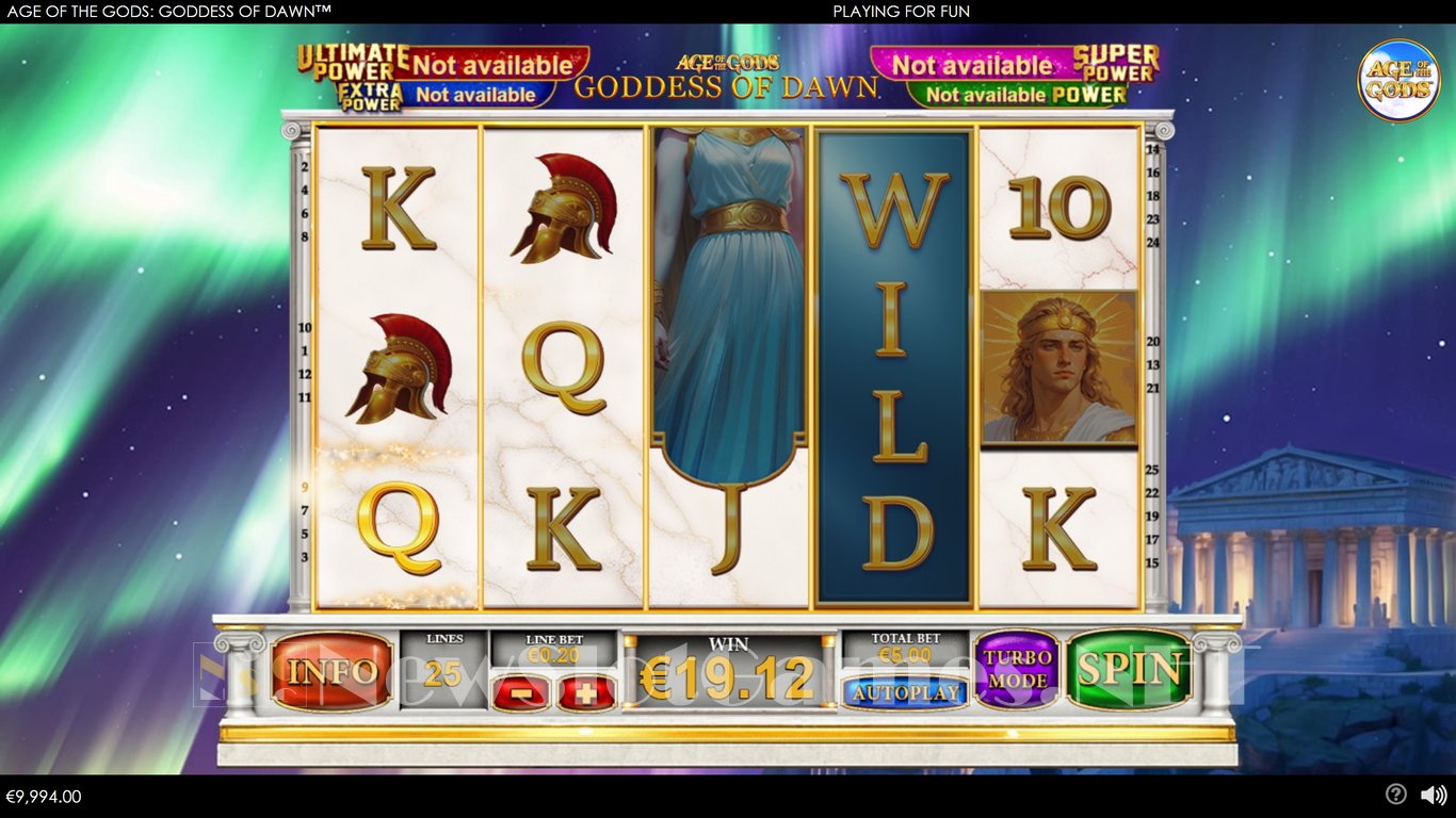 Age Of The Gods Goddess of Dawn Slot Slot Image in Demo - pic. 4