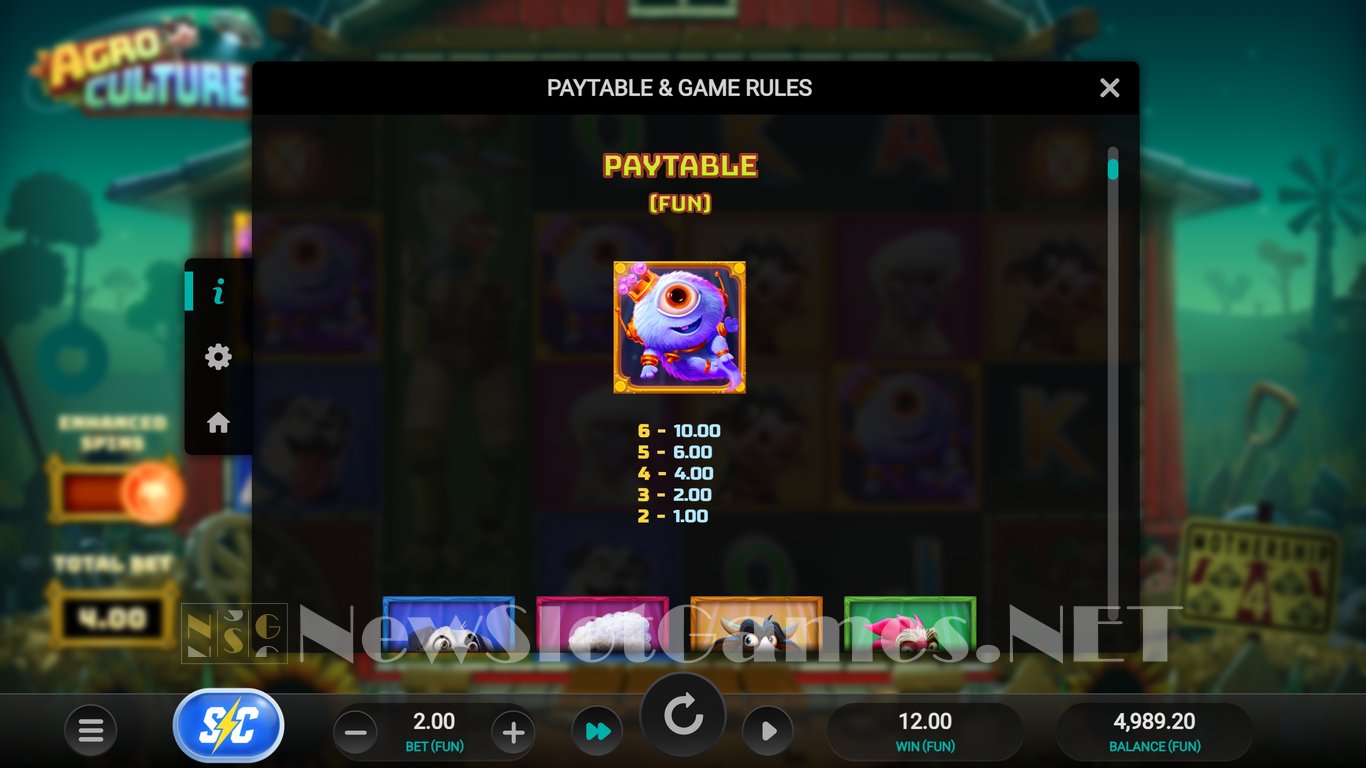 AgroCulture Slot Slot Image in Demo - pic. 6