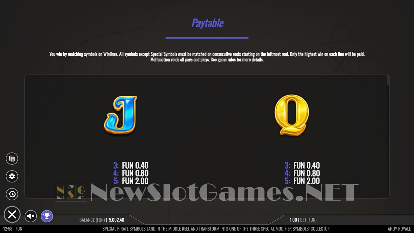 Ahoy Royale Slot Slot Image in Demo - pic. 6