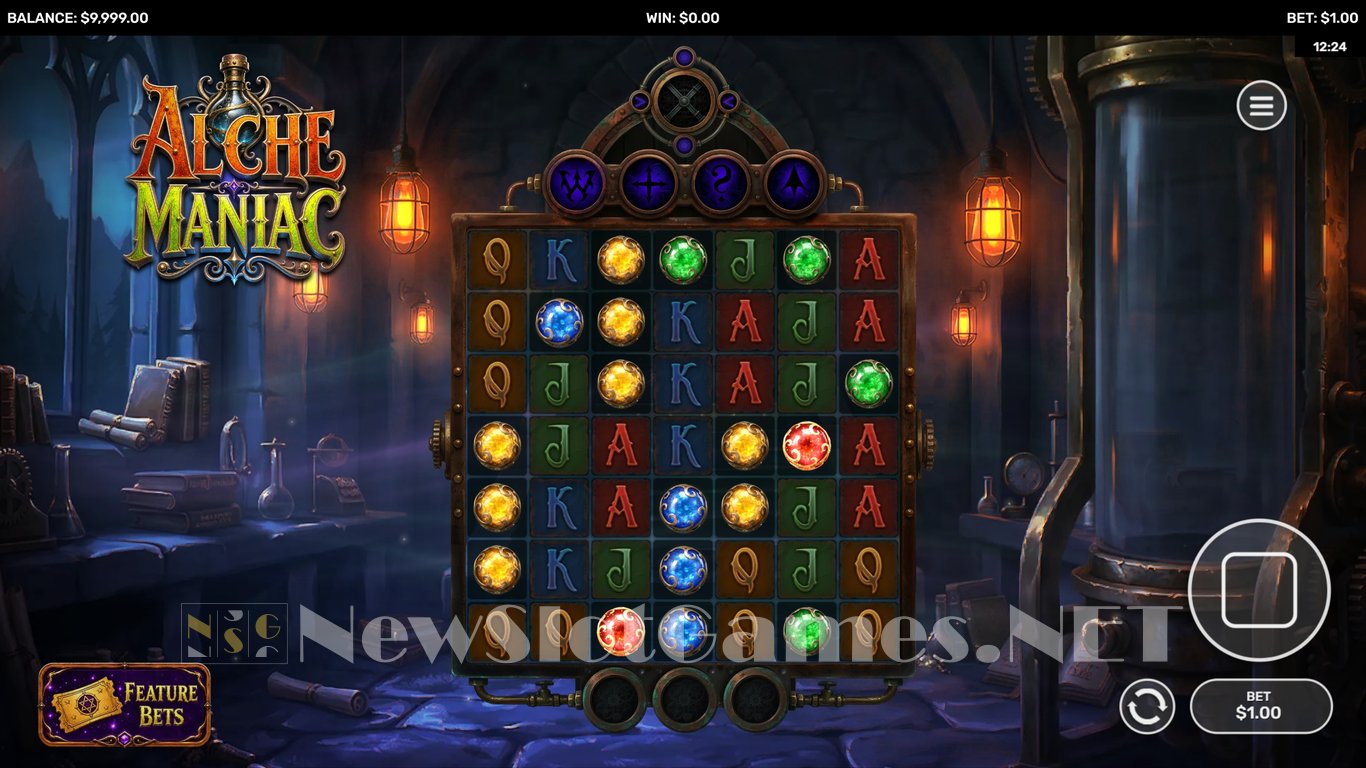 Alchemaniac Slot Demo Image