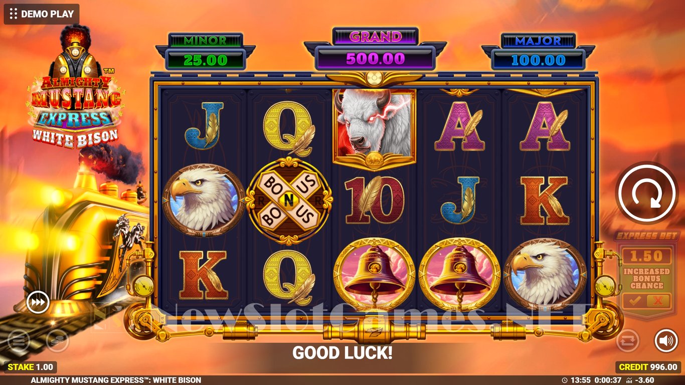 Almighty Mustang Express White Bison Slot Slot Image in Demo - pic. 3
