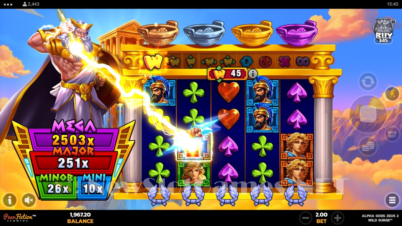 Alpha Gods Zeus 2 Wild Surge Slot Slot Image in Demo - pic. 4
