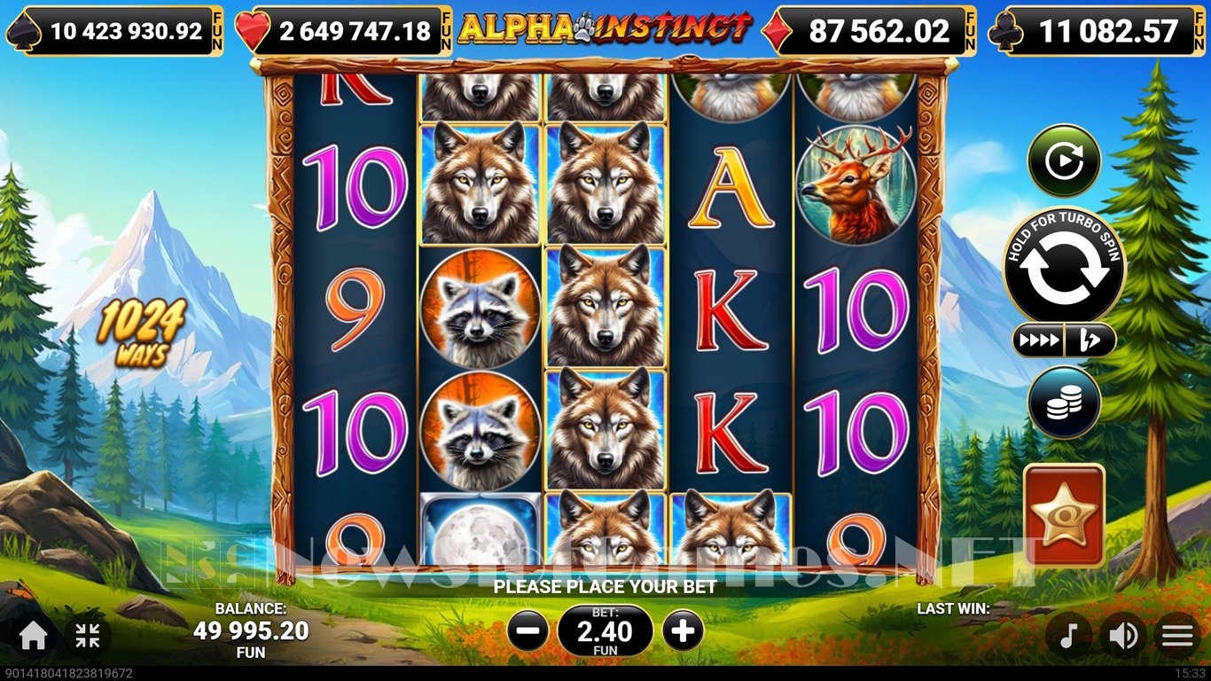 Alpha Instinct Slot Demo Image