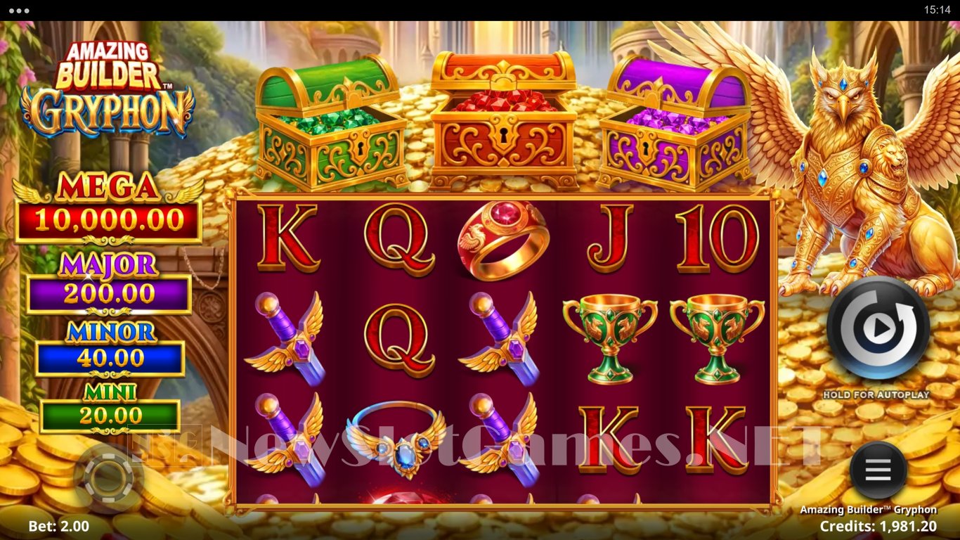Amazing Builder Gryphon Slot Slot Image in Demo - pic. 2
