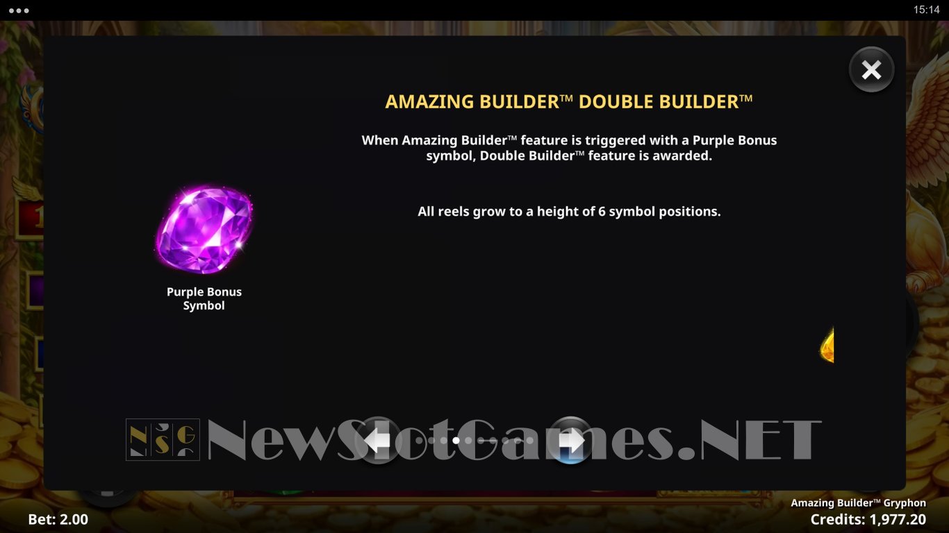 Amazing Builder Gryphon Slot Slot Image in Demo - pic. 6