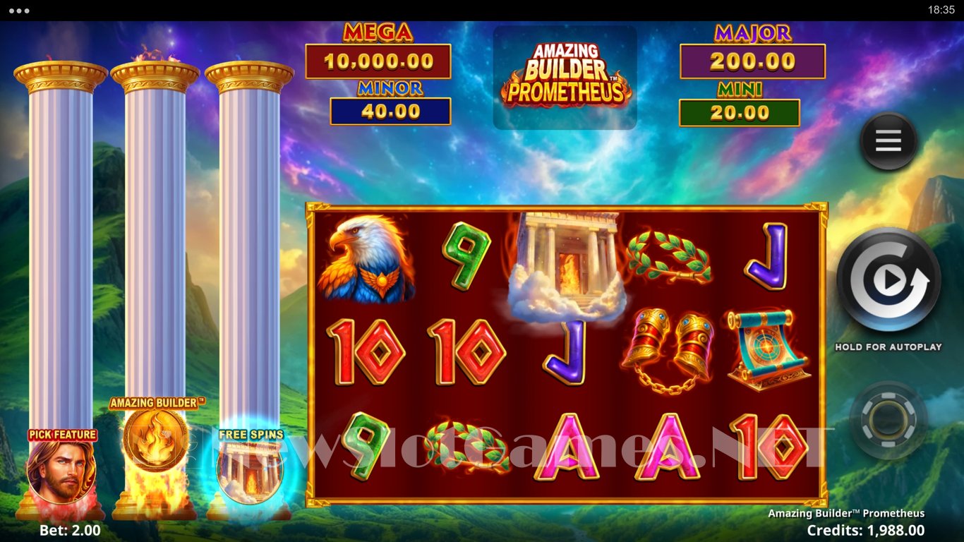 Amazing Builder Prometheus Slot Slot Image in Demo - pic. 3