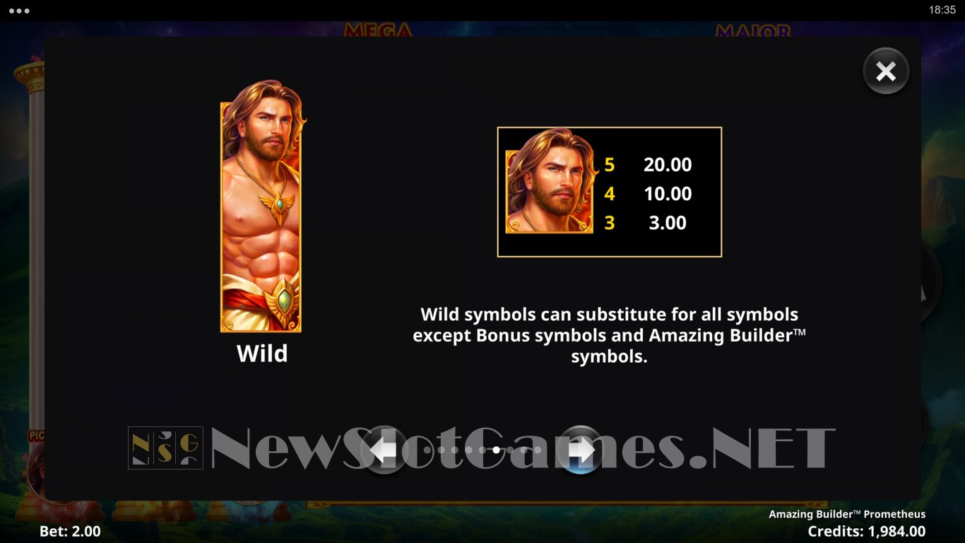 Amazing Builder Prometheus Slot Slot Image in Demo - pic. 6