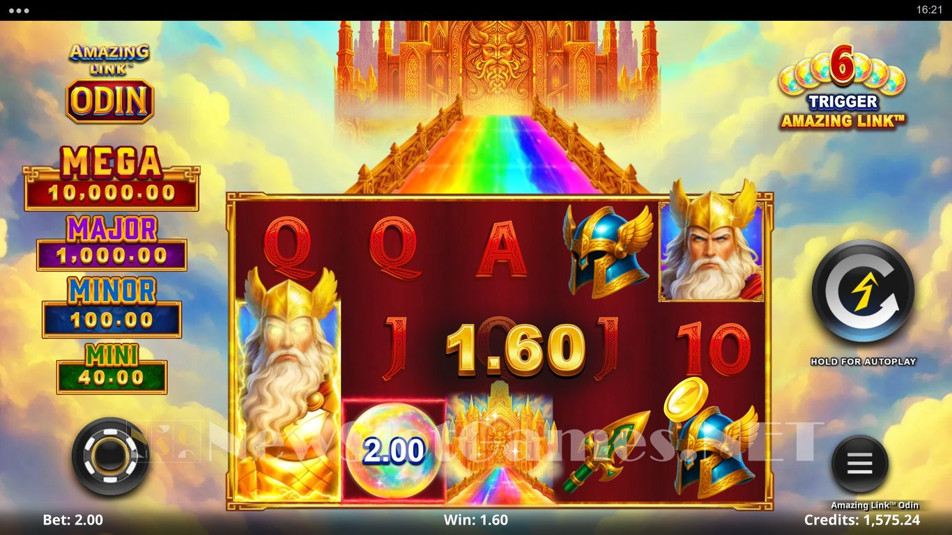 Amazing Link Odin Slot Demo Image