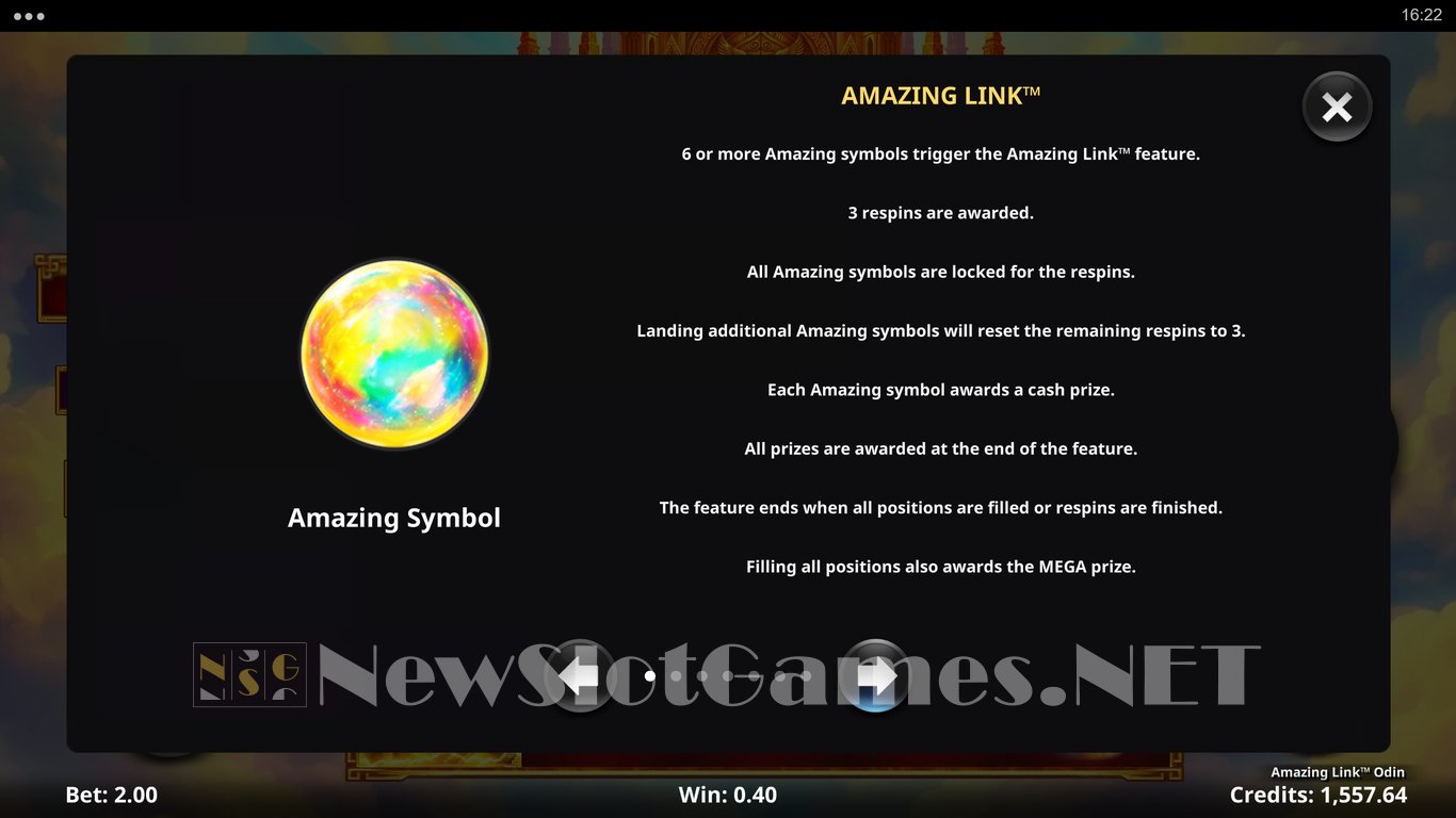 Amazing Link Odin Slot Slot Image in Demo - pic. 4
