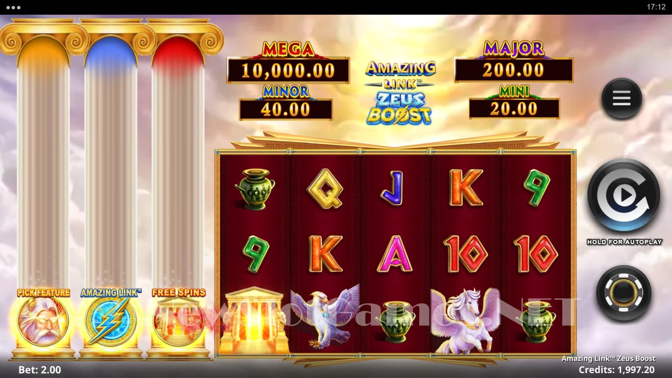 Amazing Link Zeus Boost Slot Slot Image in Demo - pic. 2