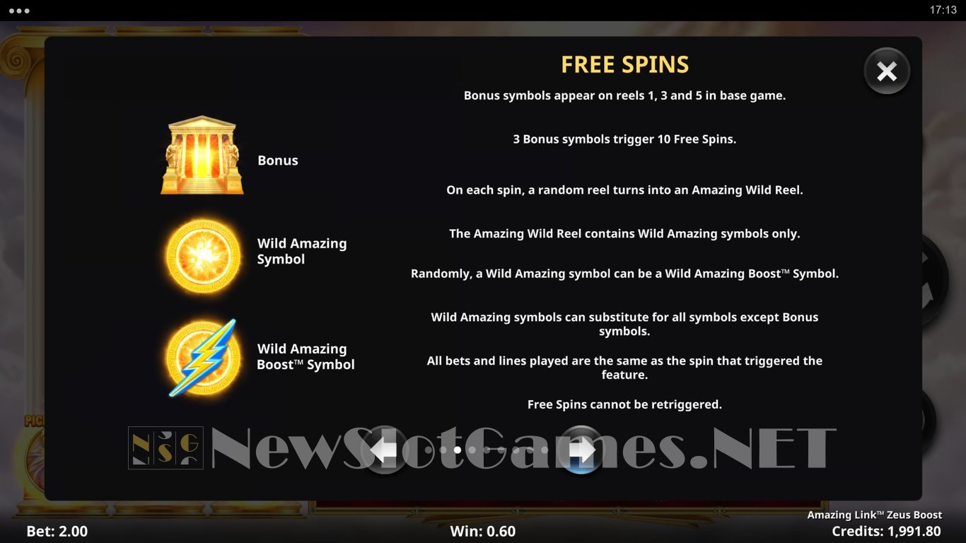 Amazing Link Zeus Boost Slot Slot Image in Demo - pic. 4