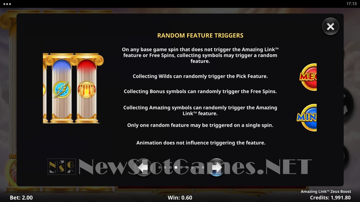 Amazing Link Zeus Boost Slot Slot Image in Demo - pic. 5