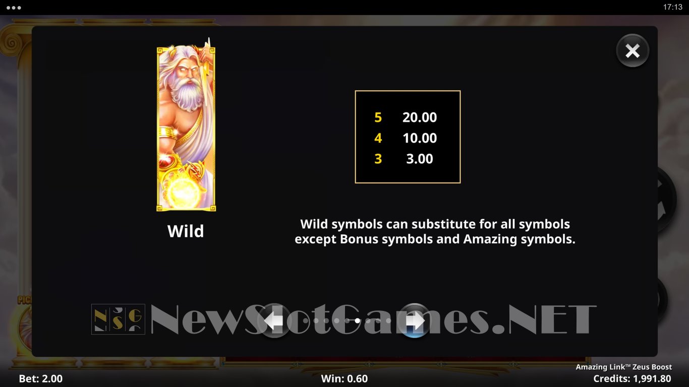 Amazing Link Zeus Boost Slot Slot Image in Demo - pic. 6