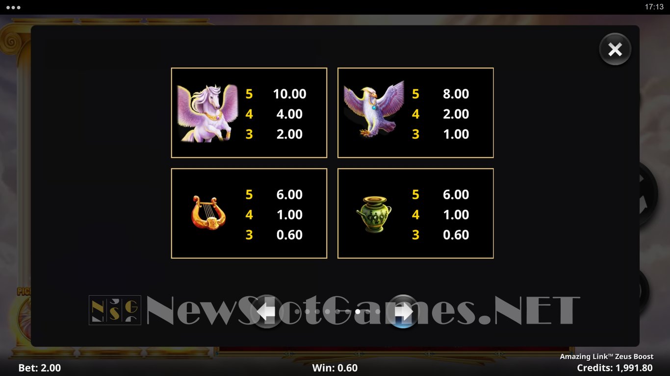 Amazing Link Zeus Boost Slot Slot Image in Demo - pic. 7