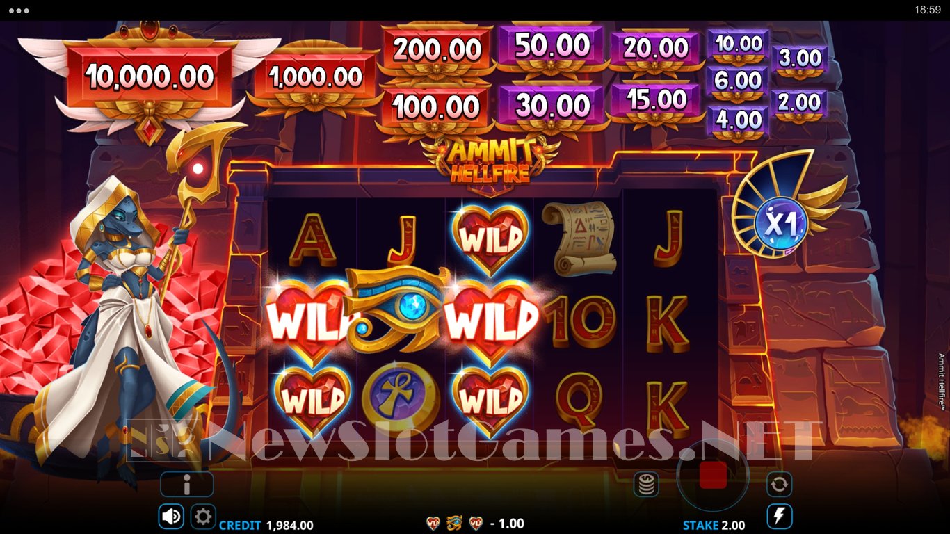 Ammit Hellfire Slot Slot Image in Demo - pic. 3