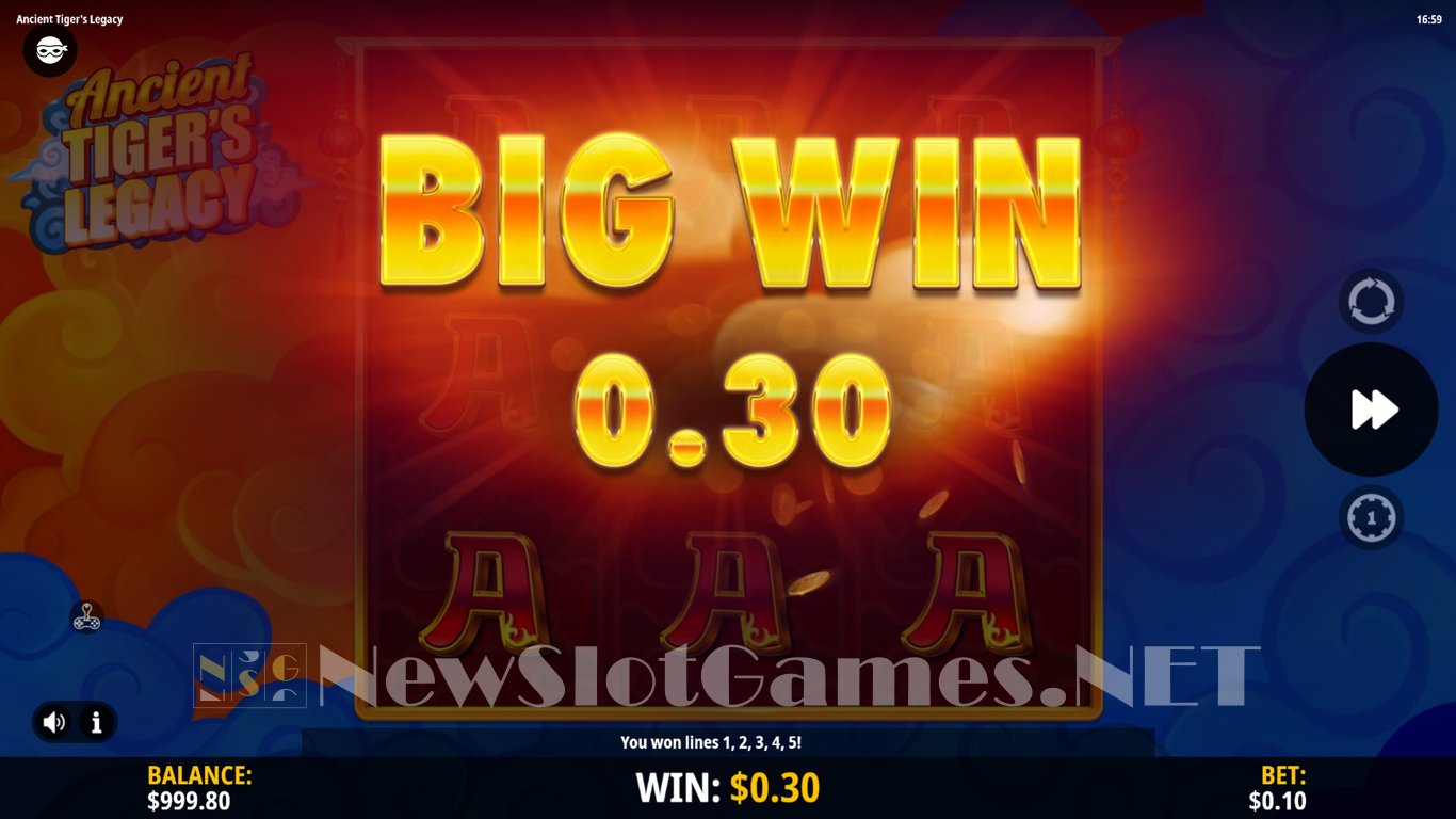Ancient Tigers Legacy Slot Slot Image in Demo - pic. 3