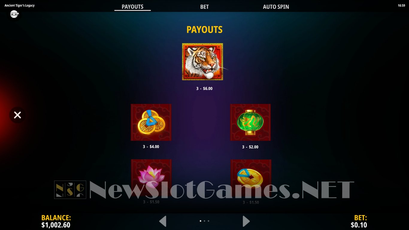 Ancient Tigers Legacy Slot Slot Image in Demo - pic. 6