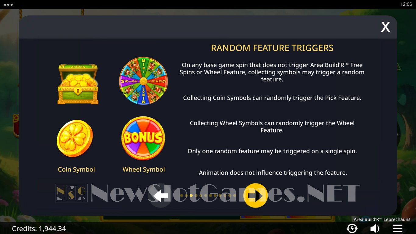 Area BuildR Leprechauns Slot Slot Image in Demo - pic. 6