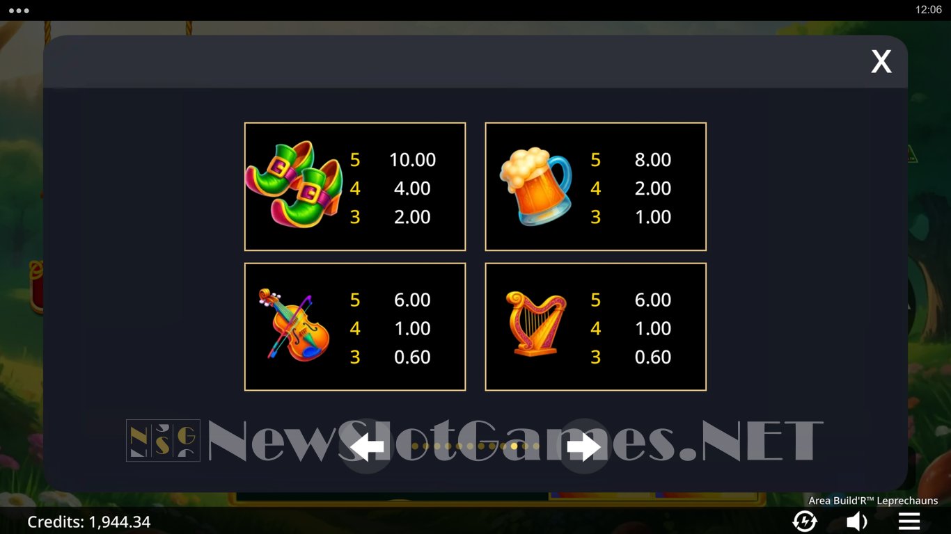 Area BuildR Leprechauns Slot Slot Image in Demo - pic. 7
