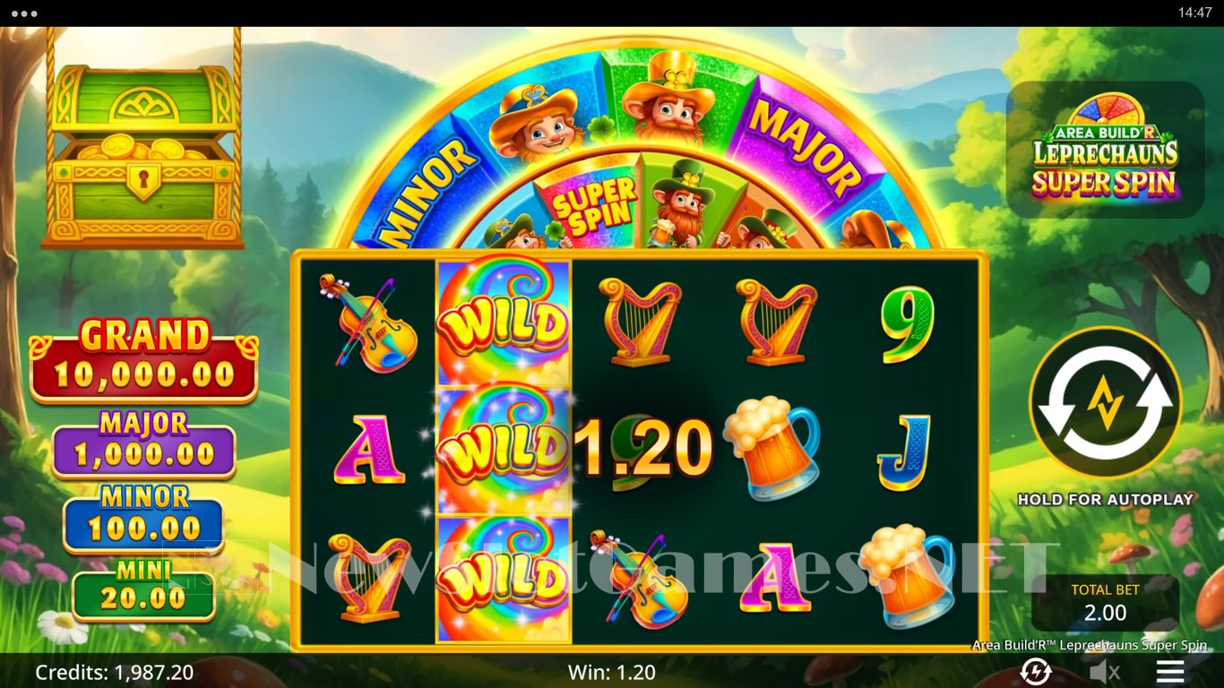 Area BuildR Leprechauns Super Spin Slot Slot Image in Demo - pic. 3
