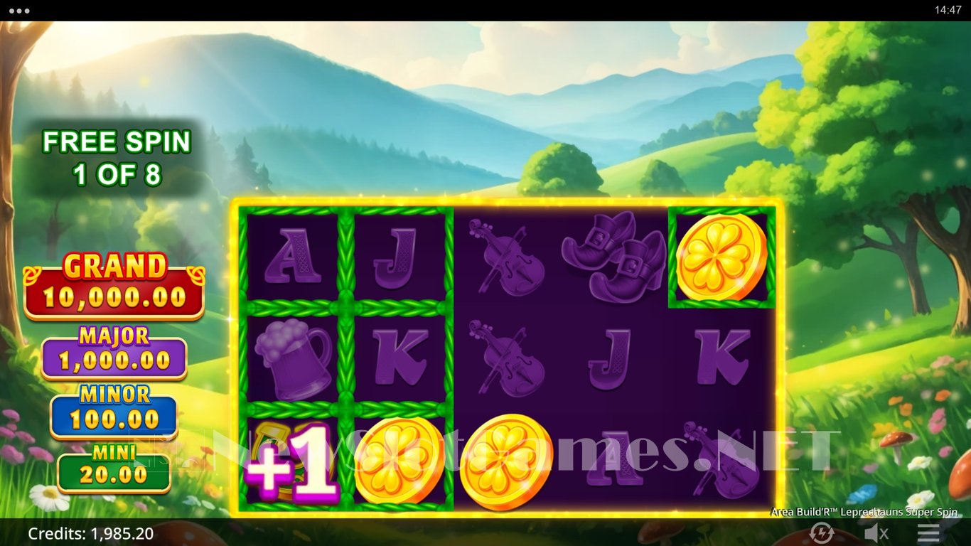 Area BuildR Leprechauns Super Spin Slot Slot Image in Demo - pic. 6