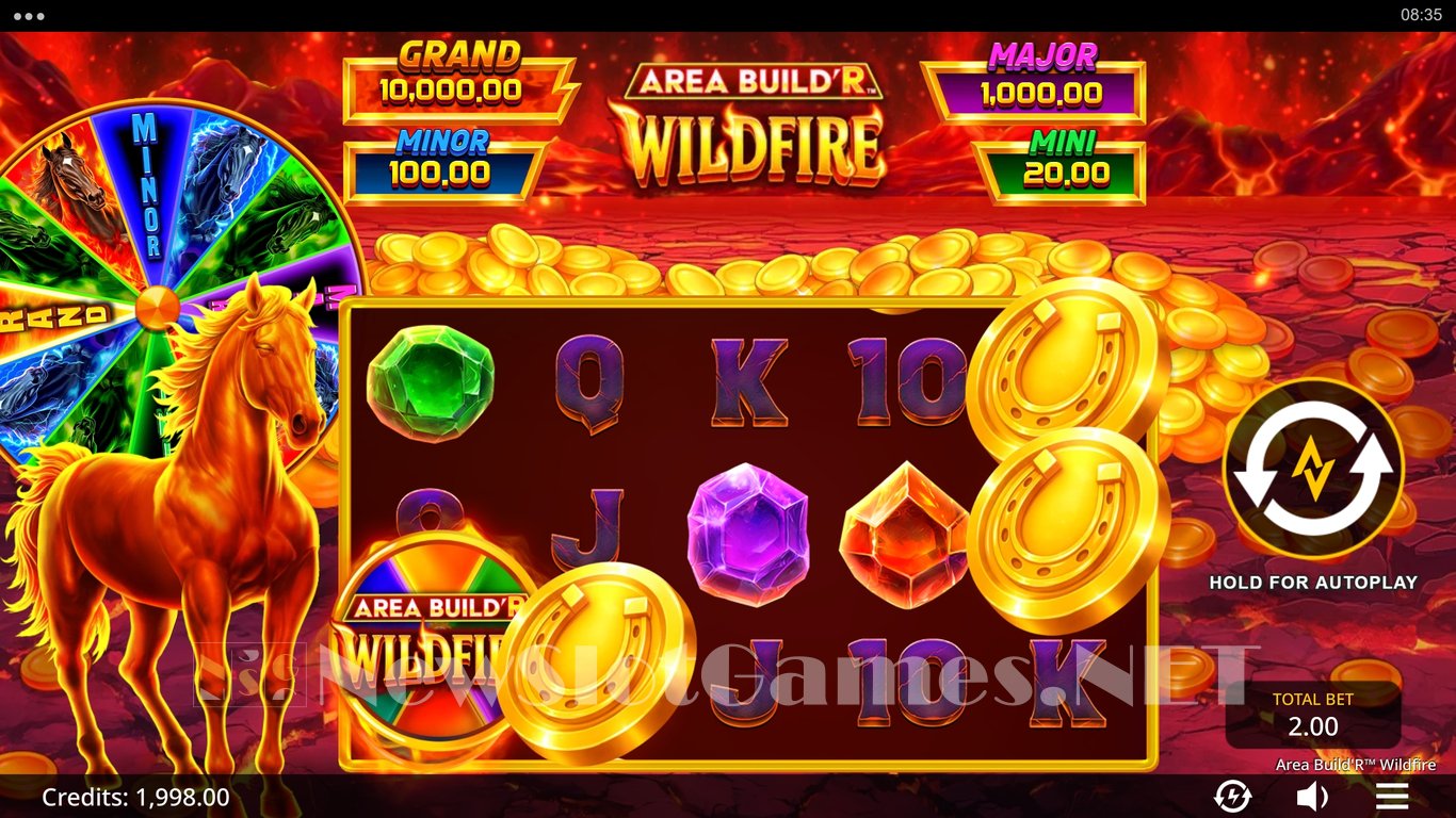 Area BuildR Wildfire Slot Demo Image