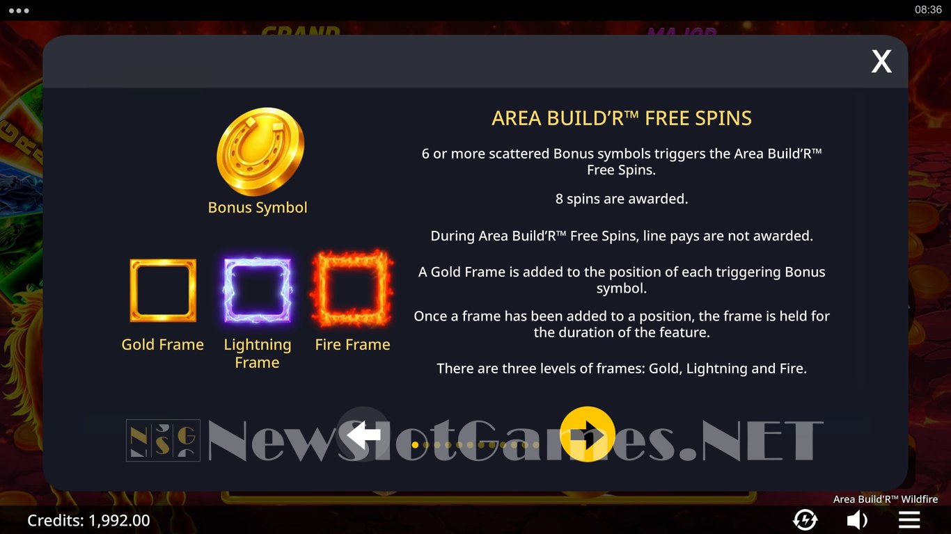 Area BuildR Wildfire Slot Slot Image in Demo - pic. 4