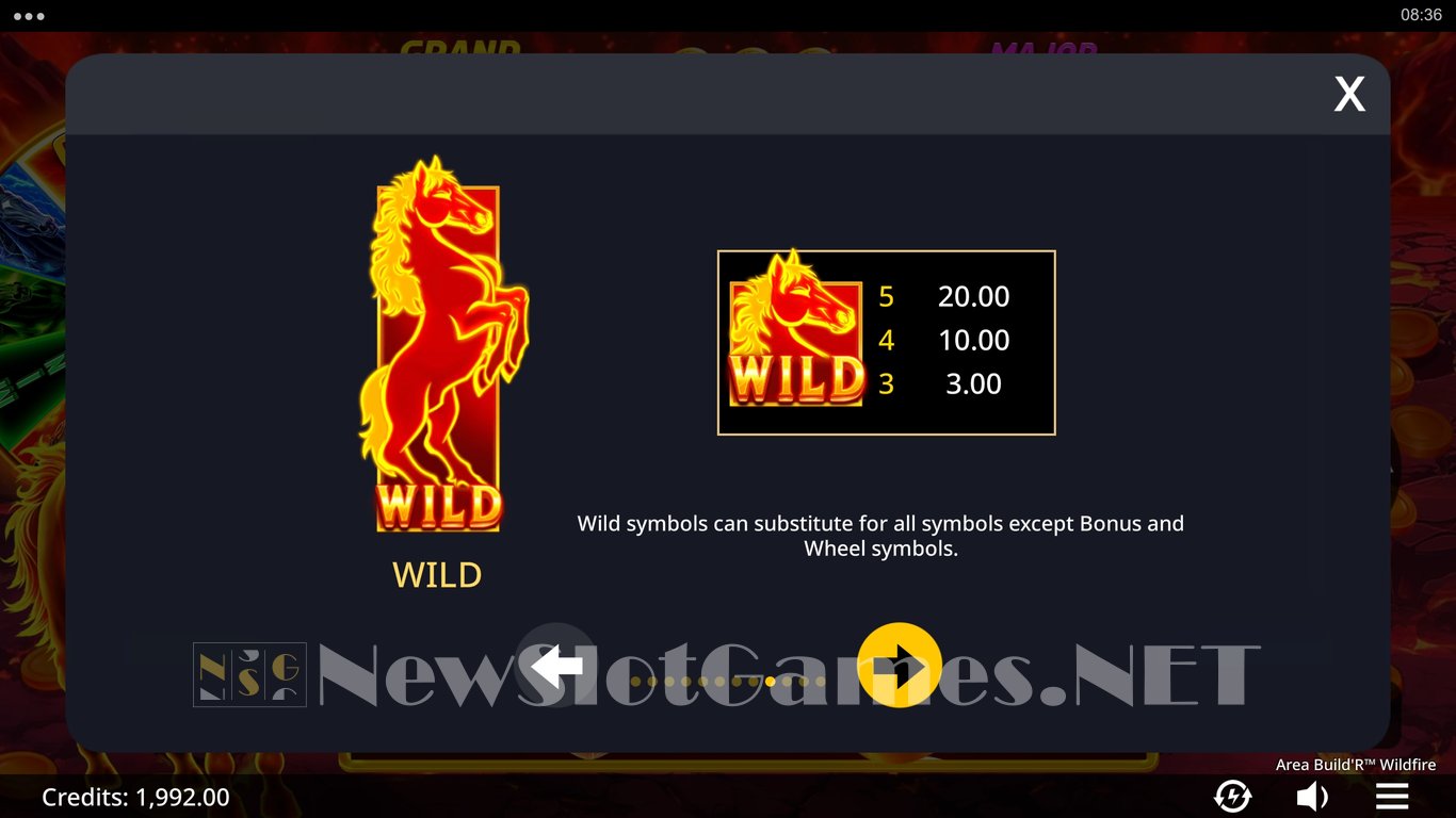 Area BuildR Wildfire Slot Slot Image in Demo - pic. 6
