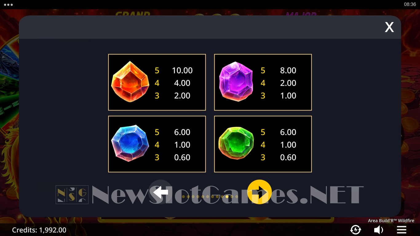 Area BuildR Wildfire Slot Slot Image in Demo - pic. 7