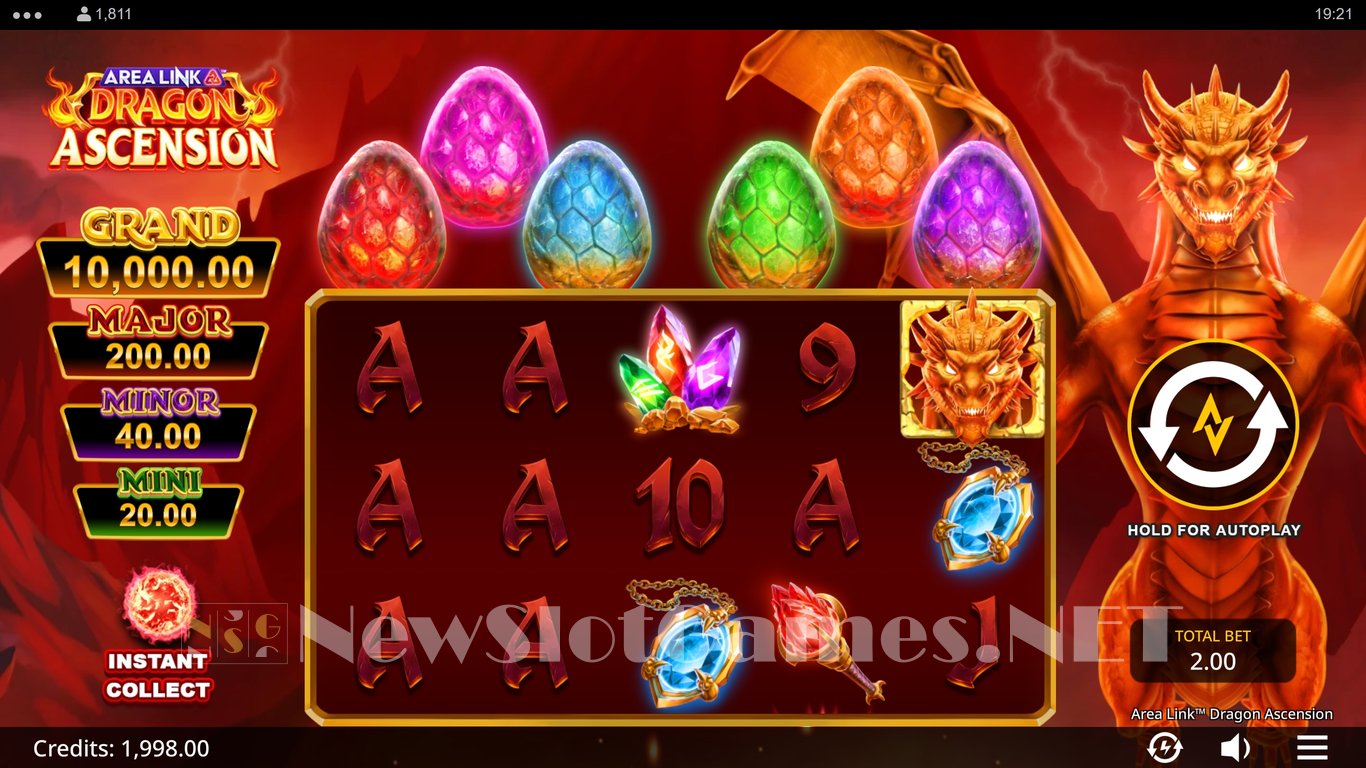 Area Link Dragon Ascension Slot Demo Image