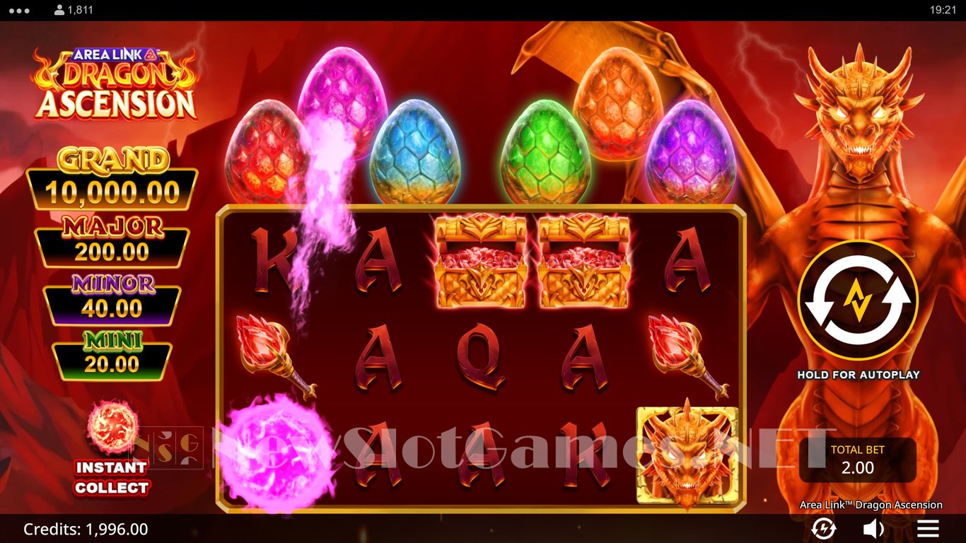 Area Link Dragon Ascension Slot Slot Image in Demo - pic. 2