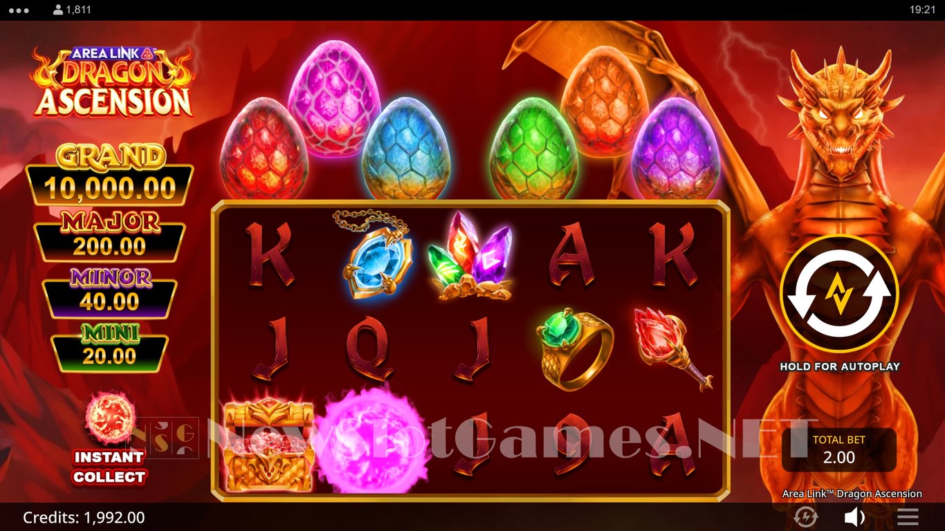 Area Link Dragon Ascension Slot Slot Image in Demo - pic. 3