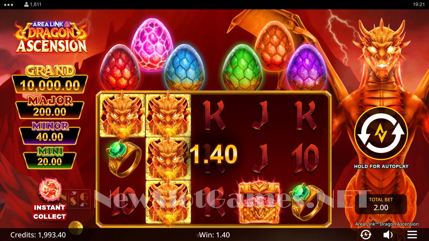 Area Link Dragon Ascension Slot Slot Image in Demo - pic. 4