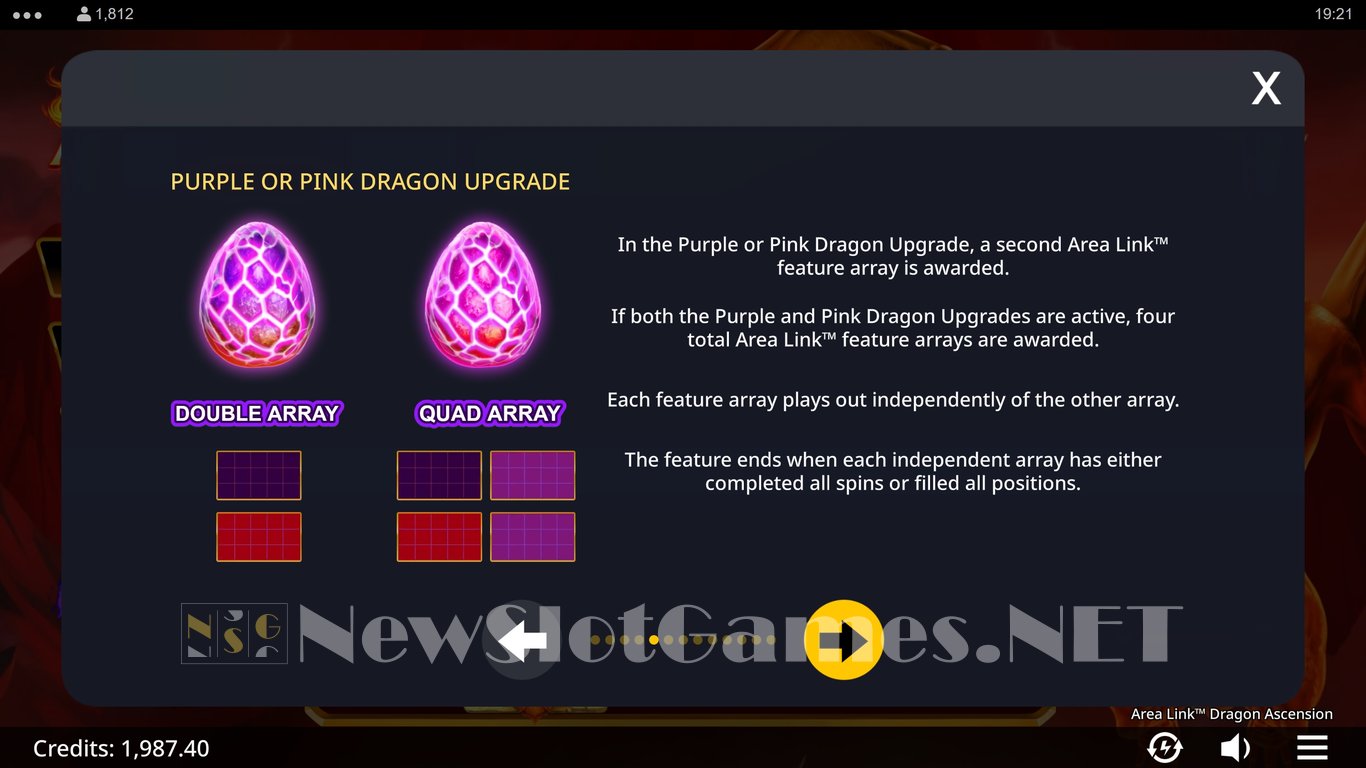 Area Link Dragon Ascension Slot Slot Image in Demo - pic. 6