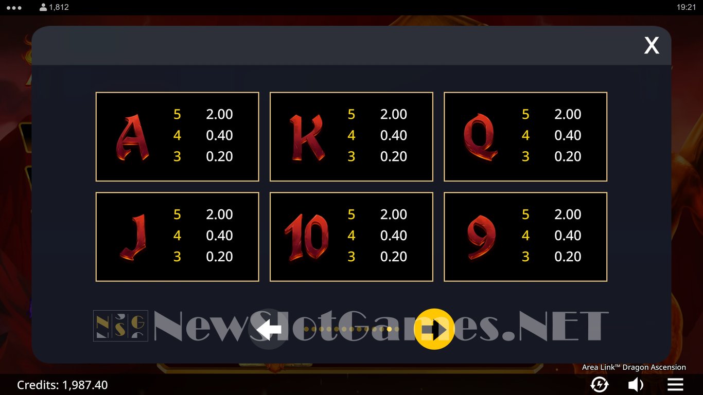 Area Link Dragon Ascension Slot Slot Image in Demo - pic. 8