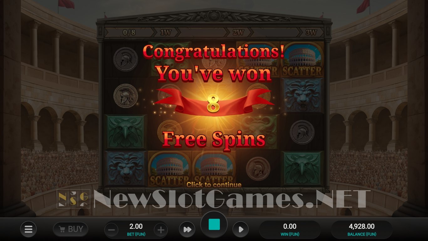 Arena of Fortune Slot Slot Image in Demo - pic. 6