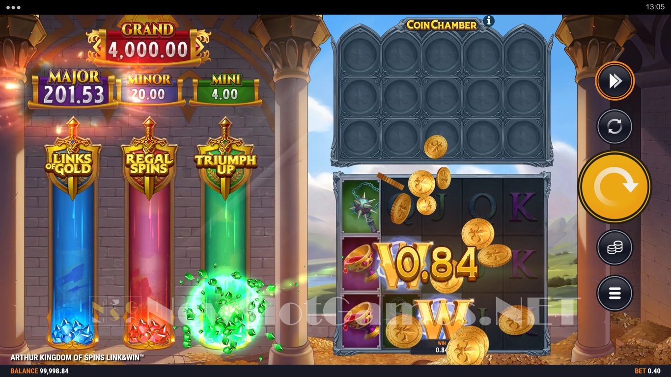 Arthur Kingdom of Spins Slot Slot Image in Demo - pic. 3