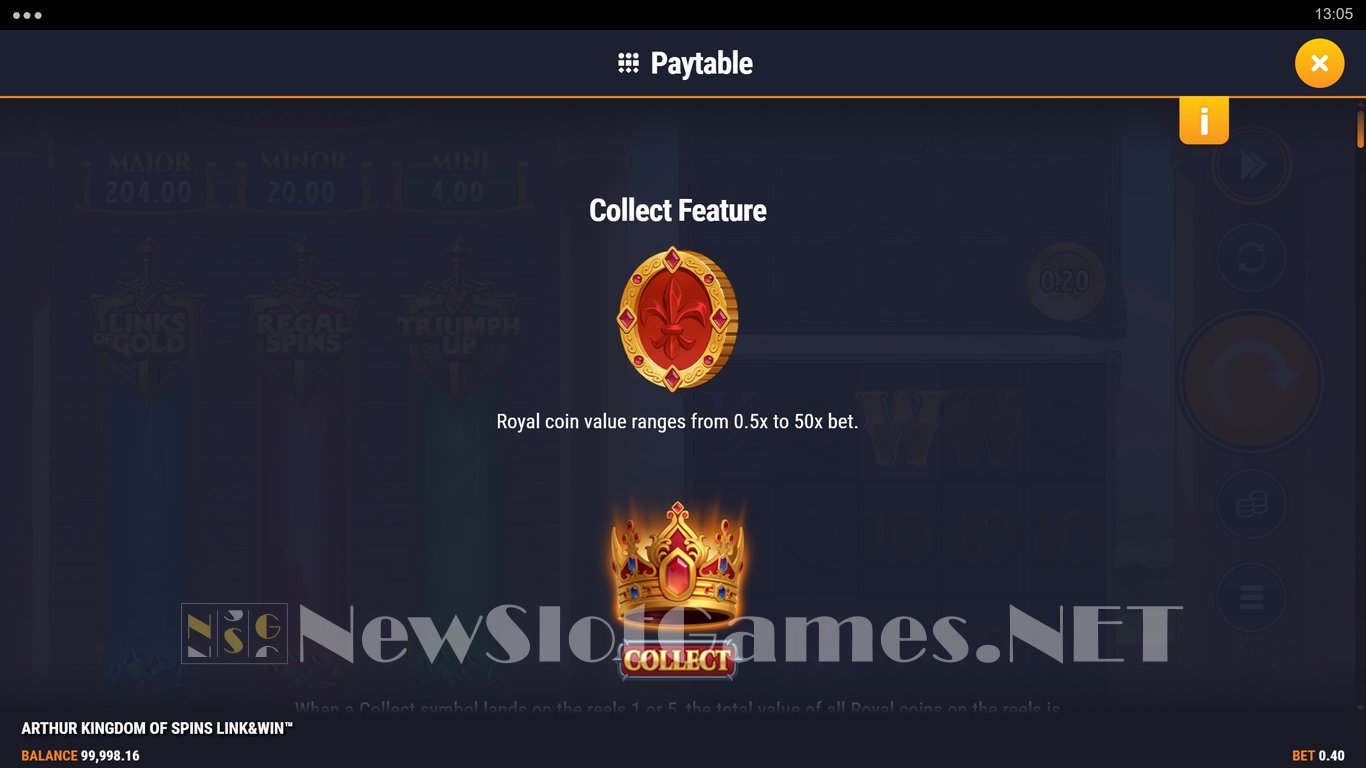 Arthur Kingdom of Spins Slot Slot Image in Demo - pic. 5