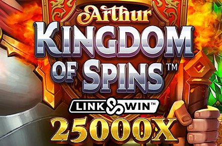 Arthur Kingdom of Spins Slot Logo
