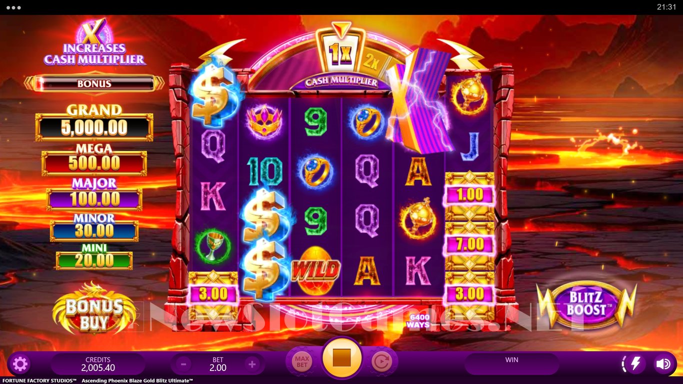 Ascending Phoenix Blaze Gold Blitz Ultimate Slot Slot Image in Demo - pic. 4