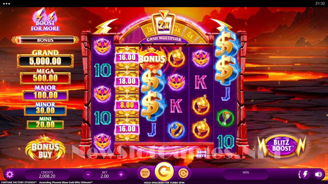 Ascending Phoenix Blaze Gold Blitz Ultimate Slot Slot Image in Demo - pic. 8