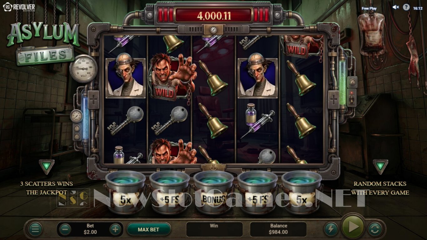 Asylum Files Slot Slot Image in Demo - pic. 3