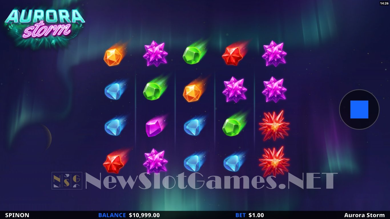 Aurora Storm Slot Demo Image