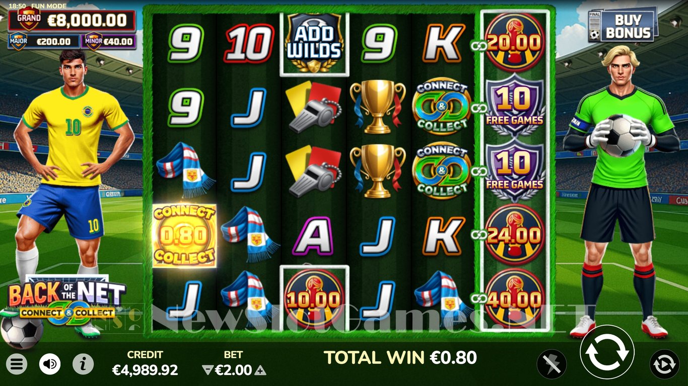 Back of the Net Connect & Collect Slot Slot Image in Demo - pic. 5